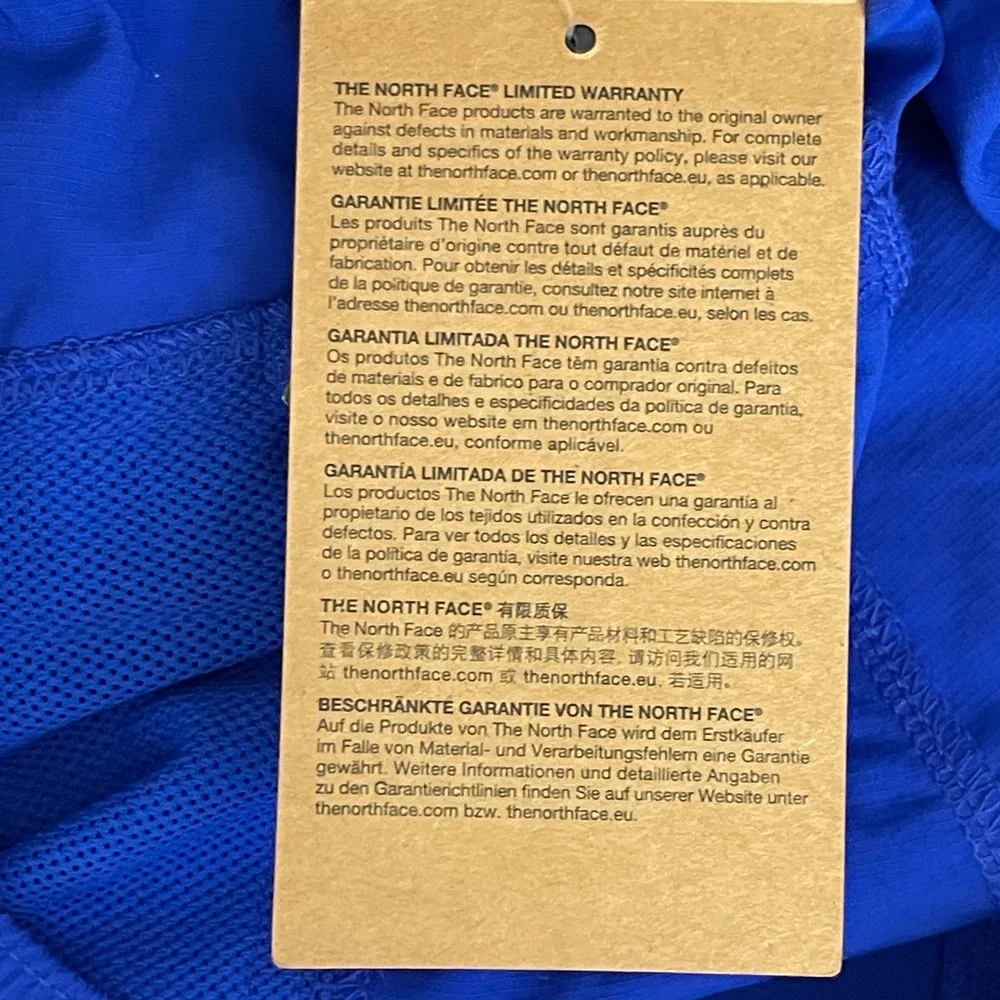 NEW The‎ North Face Mens XXL FLASHDRY Action Short 2.0 Blue 5 inch inseam $45